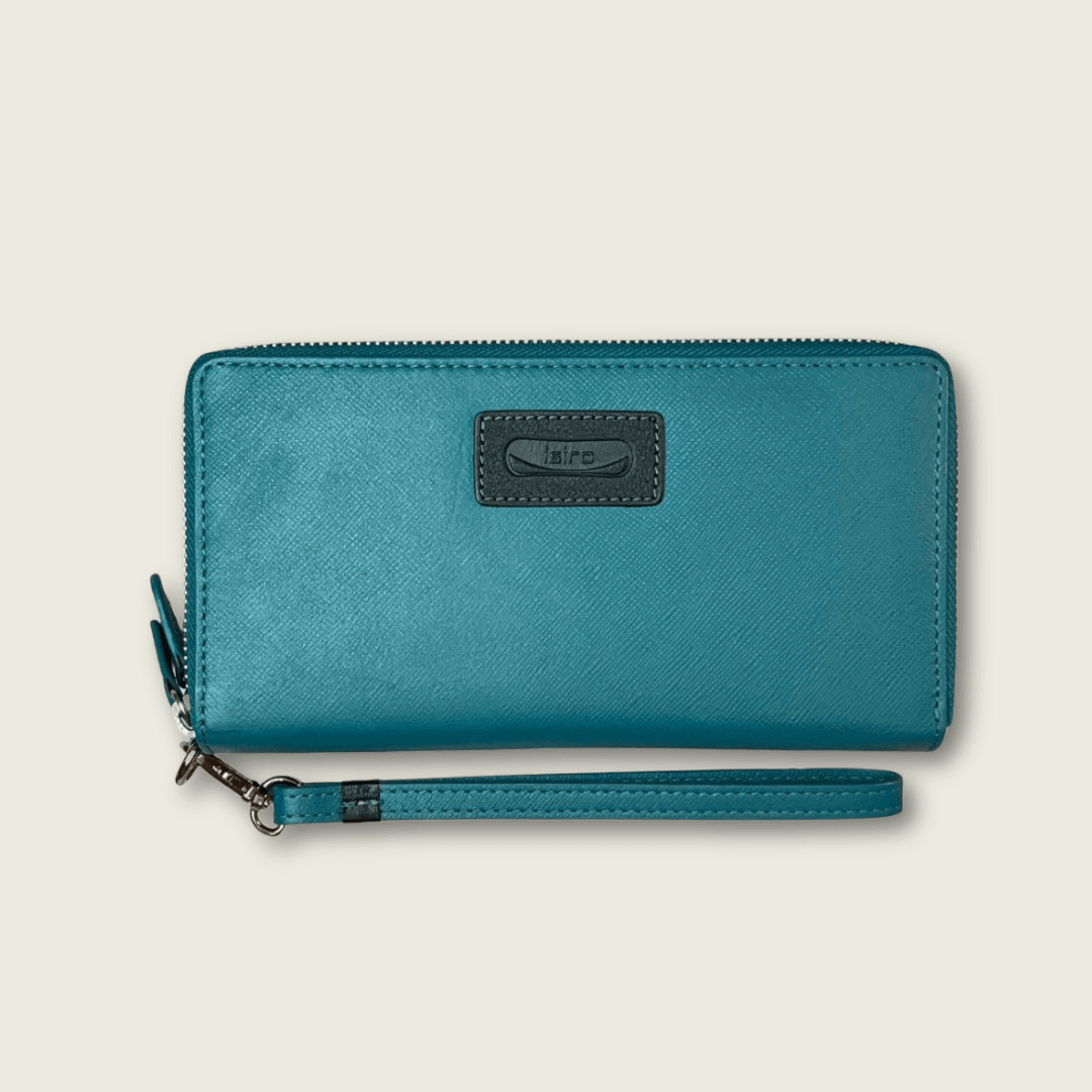 Large Double Zip Wristlet- Isiro Canada